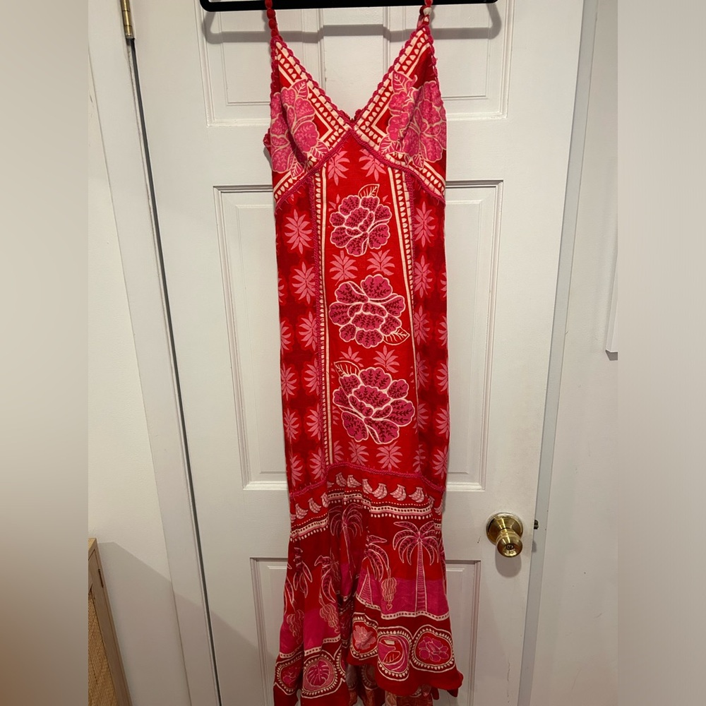 Farm Rio Summer Sunrise Maxi Dress (size XS)